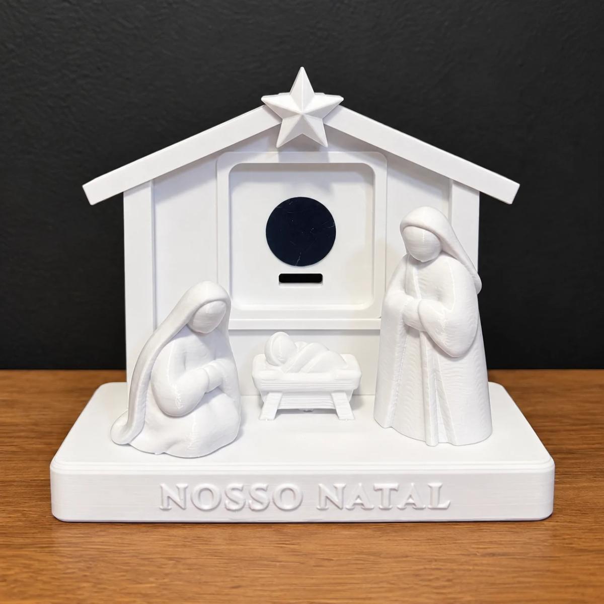 Presépio Nosso Natal com Foto-Ímã — foto 1